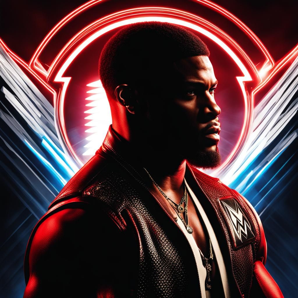 Wrestling Scene with Subtractive Back Lighting