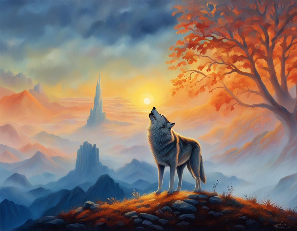 Wolf Ascends the Misty Mountain