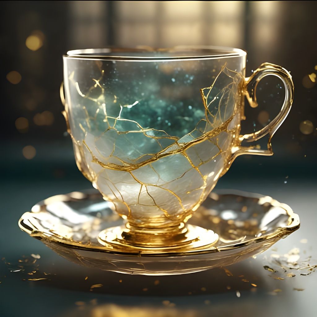 Broken and Repaired: An AI Art Concept