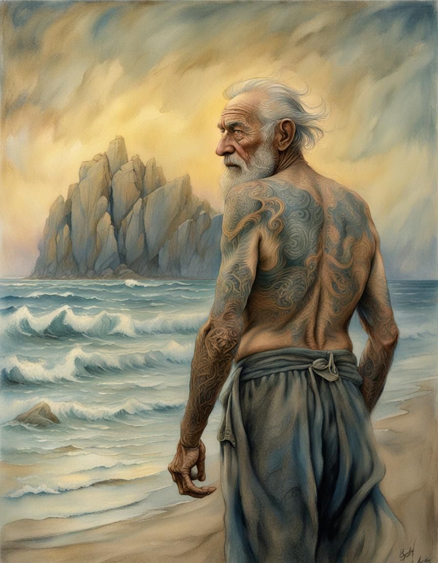 Mythical Realism: Old Man by the Sea
