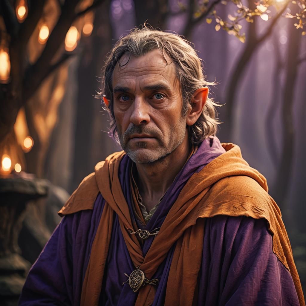 Epic Fantasy Portrait in Cinematic Style