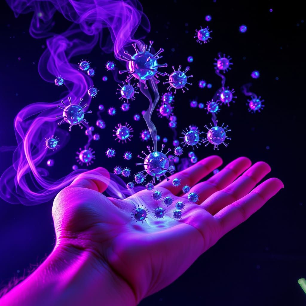 Be careful! The Virus Is Already in Your Hands!