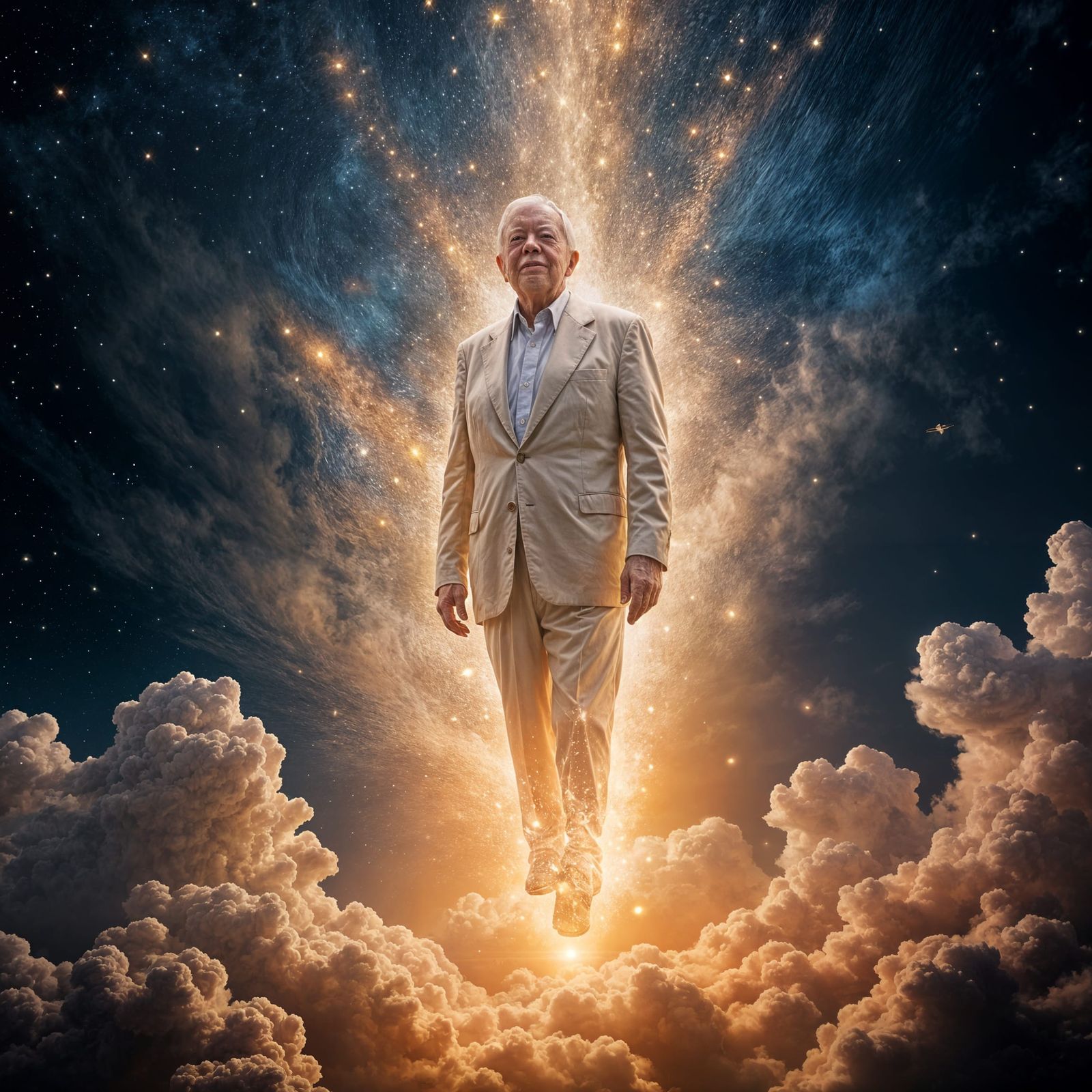 President Carter Embarks on Cosmic Journey