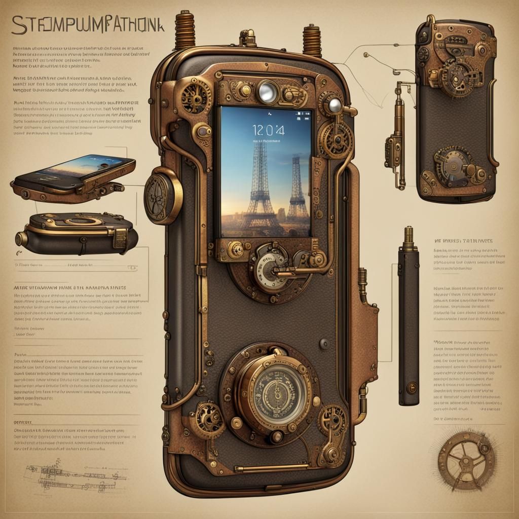 Steampunk Smartphone