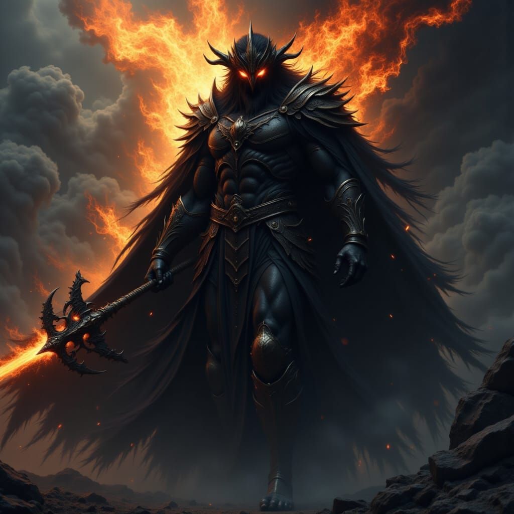 Báleygr Erebus: Fire-Eyed God of Darkness