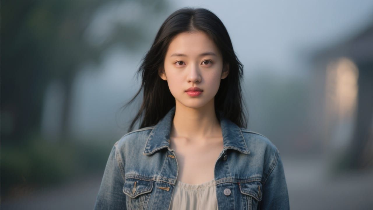 Elegant Asian Woman Portrait in Ultra-Realistic 8k