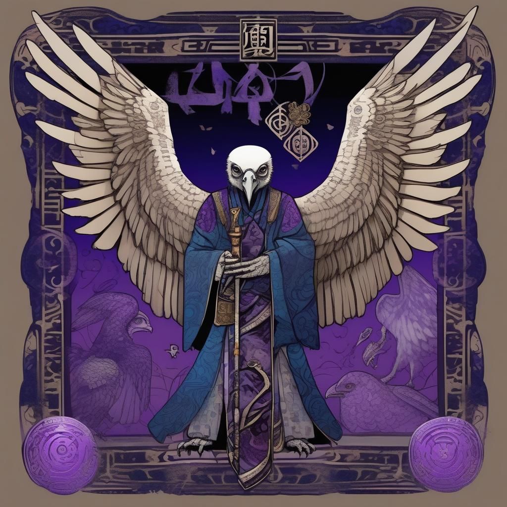 Lord of Change Wielding Staff in Ito Style