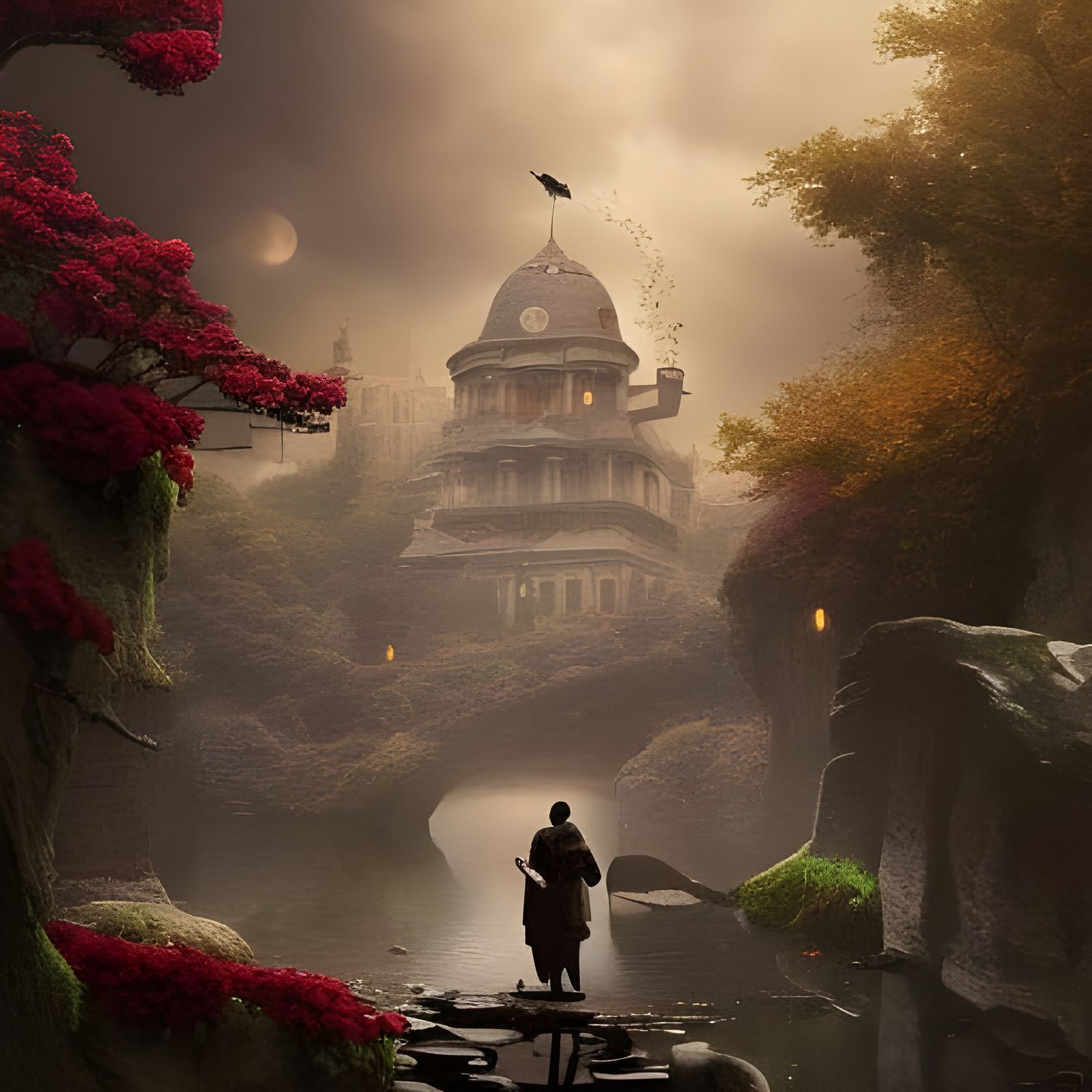 Love's Patience: A Dramatic Digital Painting