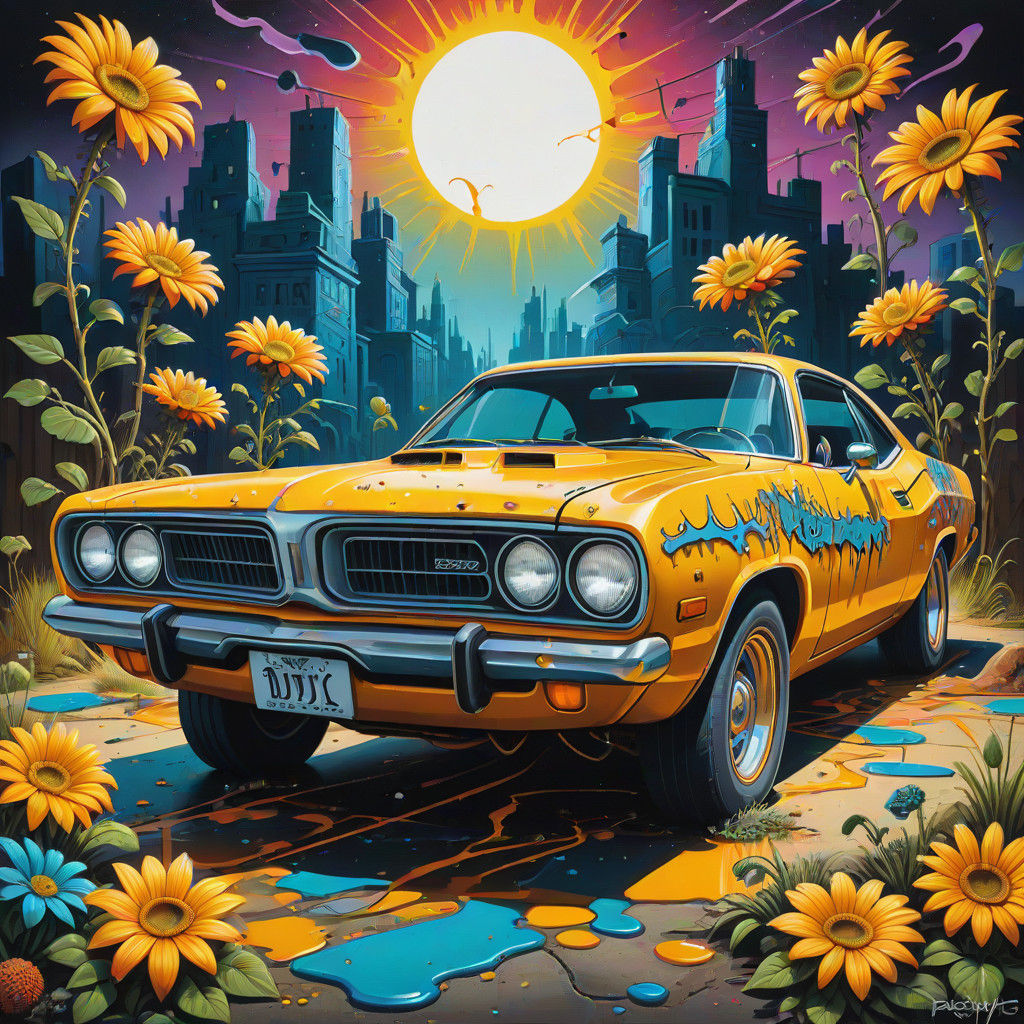 Psychedelic Barracuda in a Cosmic Landscape