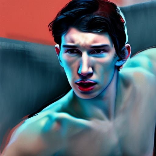 Hyperrealistic Men Dancing: Concept Art