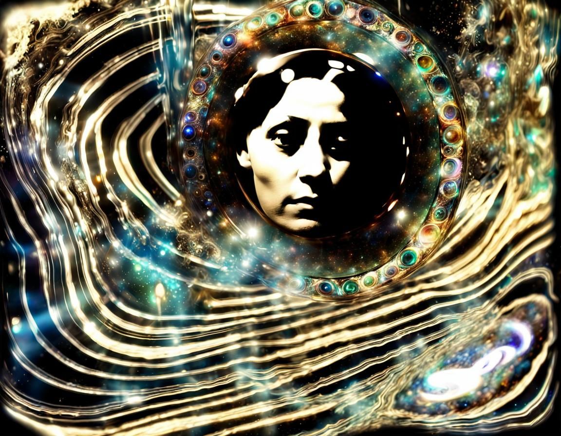 Eye Clouds Dance: A Macrographic Dreamscape