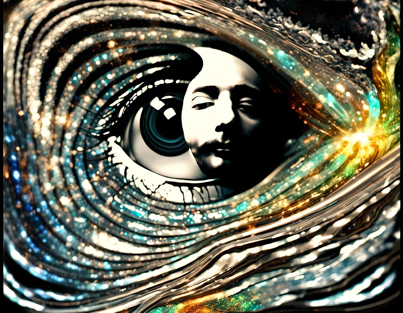 Dreamlike Eye Clouds in Luminiferous Aether Ore