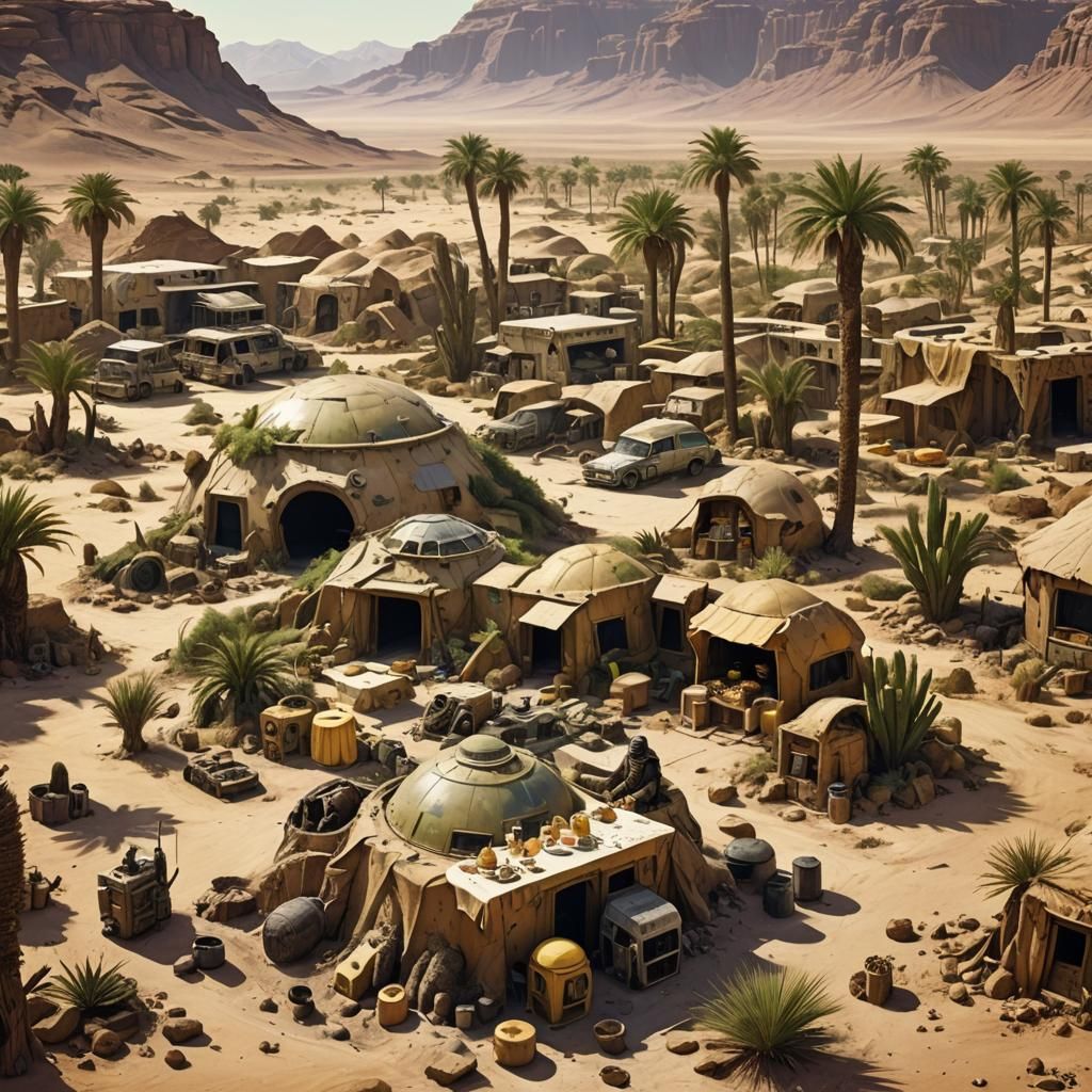 Jabba the Hutt's Desert Oasis Feast