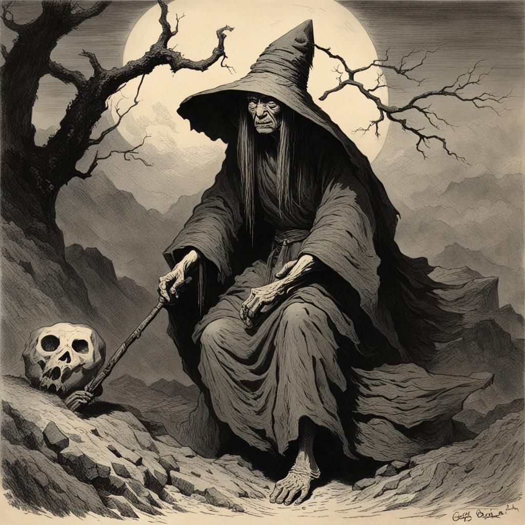 Horrifying Old Japanese Witch Yubaba