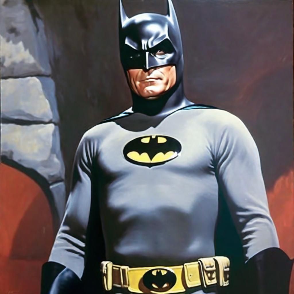 Batman - Adam West [Piero Di Cosimo Art Style]