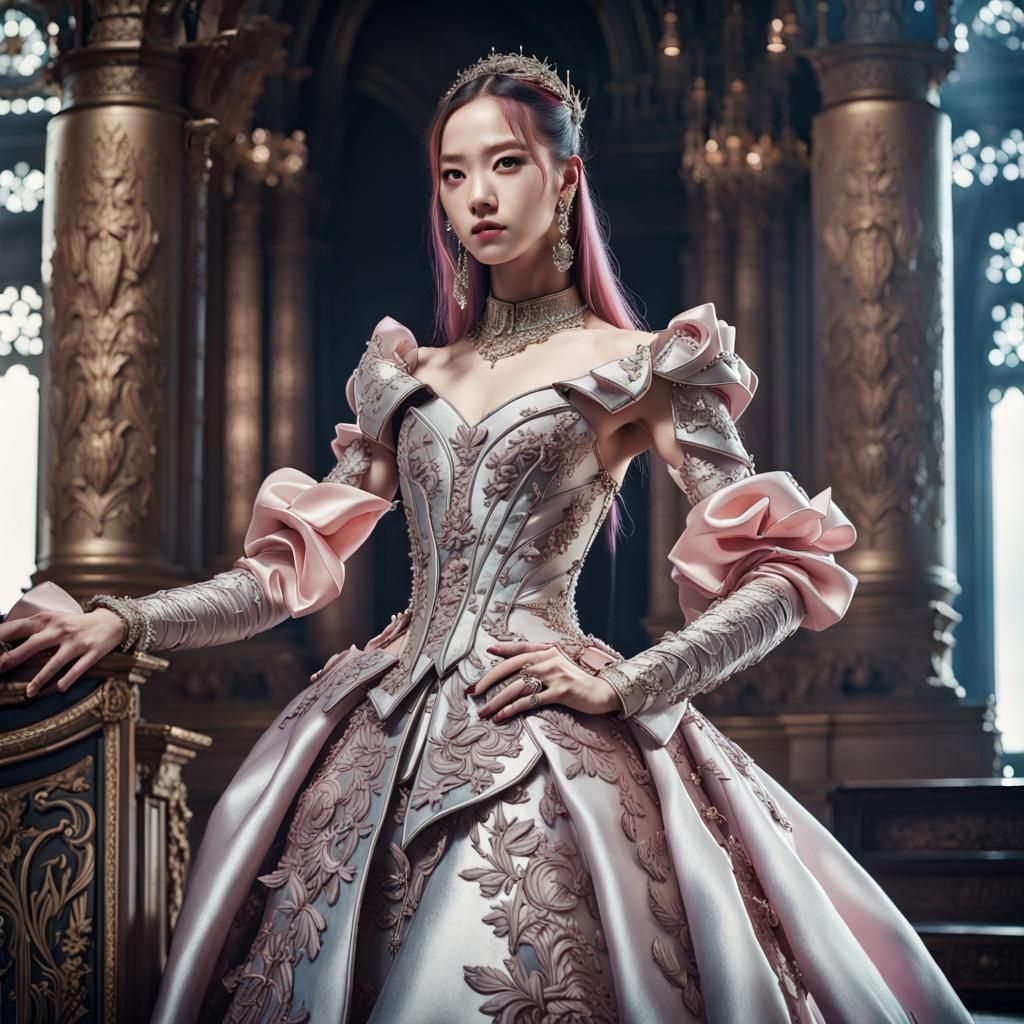 Armored Elegance: A Harmonious Blend of Strength and Flow