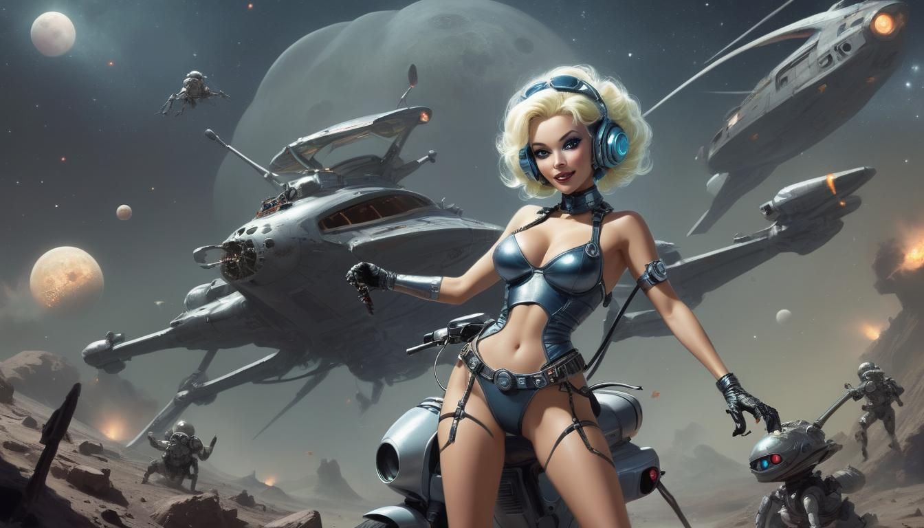 Lusty Starbabe's Space Adventure