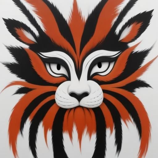 Abstract Surrealism in Black and White