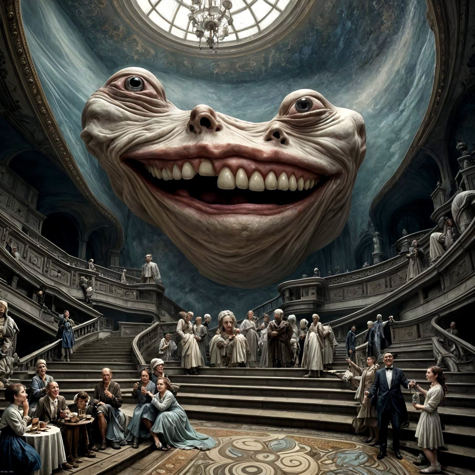 Smiling 20th Century Characters in Magical Realism