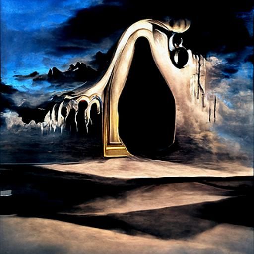 Surreal Soul Entrance: Salvador Dali Style