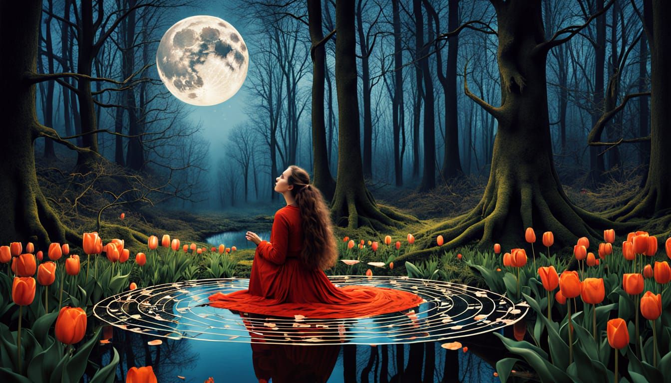 Whispers of Spring: Goddesses of Light and Dark Unite