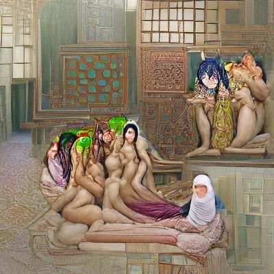 AI Generated Image from Blank Prompt