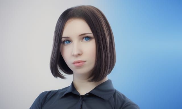 Beautiful Woman Portrait in High Resolution