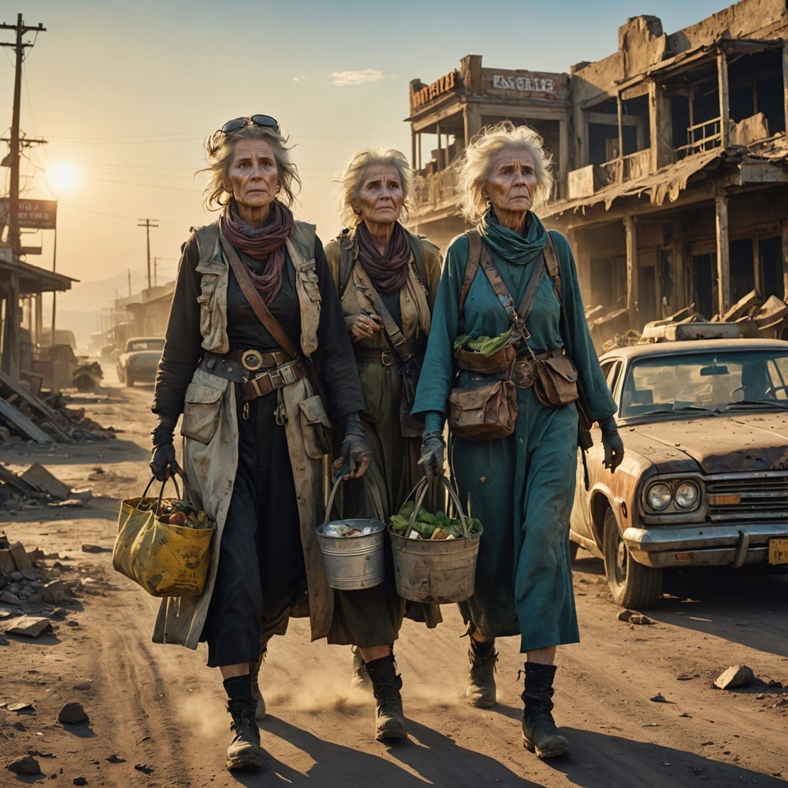 Nomad Ladies Navigate Las Vegas Ruins
