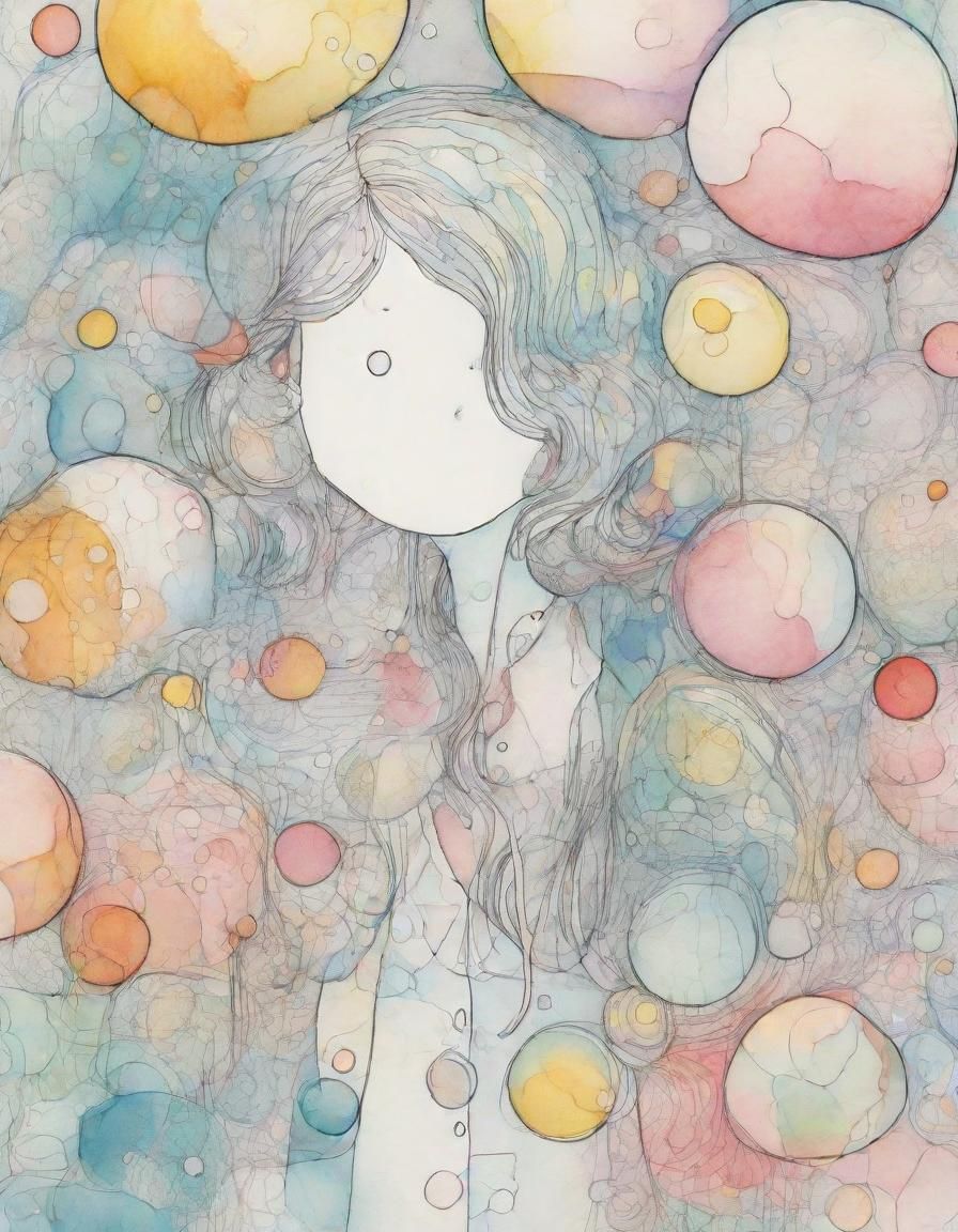 Emotive Whimsy Art: Surrounded by Support