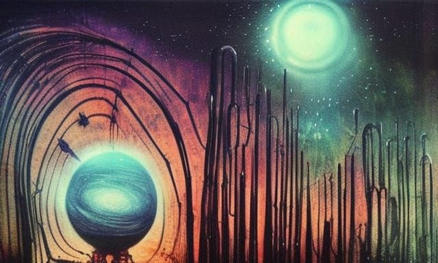 Cosmic Cyber Noir Reveals Universe's Secrets