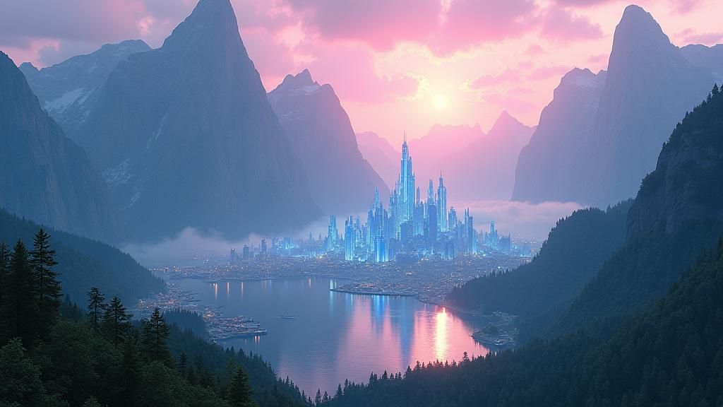 Crystal Metropolis at the Sapphire Harbor