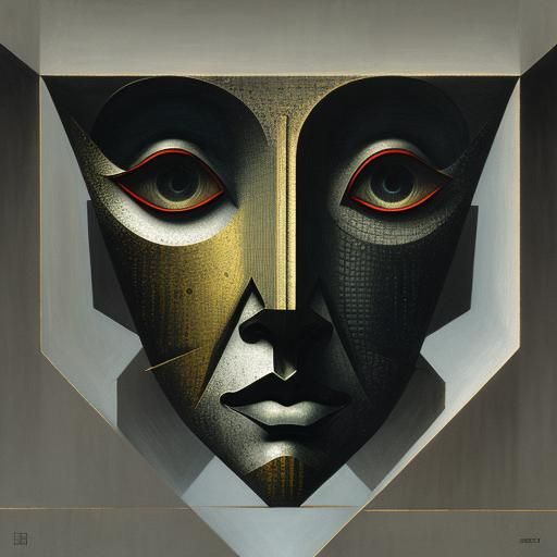 Disturbing Peeping Tom in Surreal Style