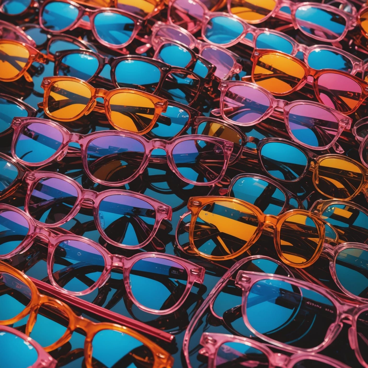 Rose-Tinted Glasses Reveal Two Worlds