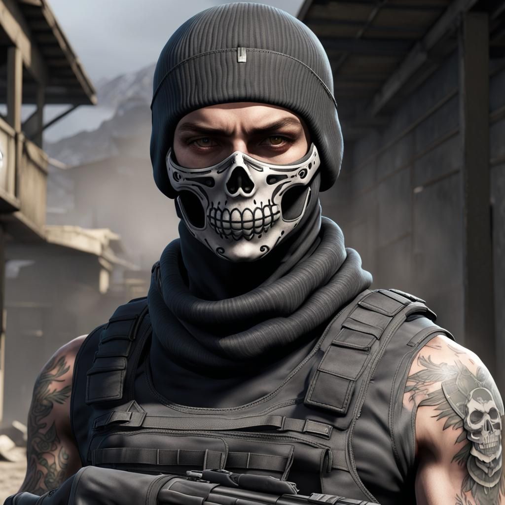 Simon "Ghost" Riley (Call of Duty Modern Warfare)