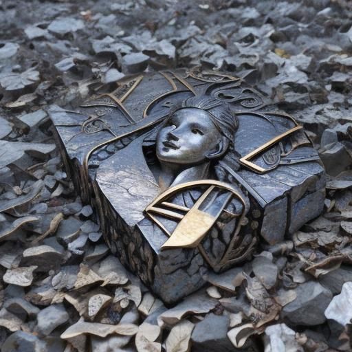 Oolitic Limestone Venus Sculpture with Mudstone Carvings