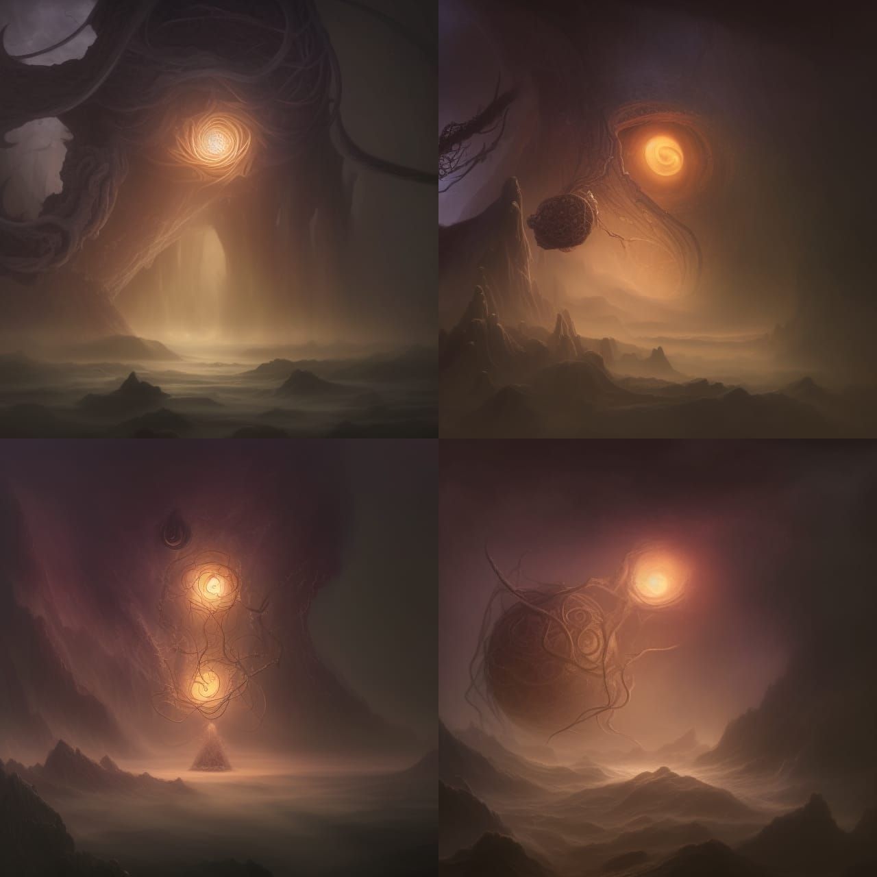 Azathoth Dreams of Lightless Stars: Lovecraftian Nightmare