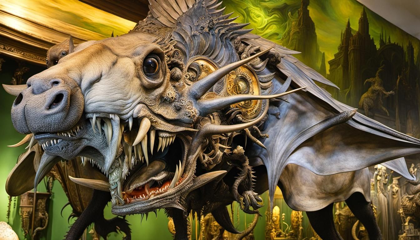 Cryptid Chimera in Post-Apocalyptic Wonderland