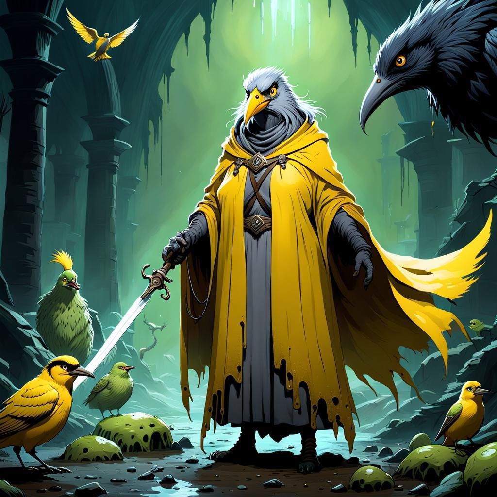 Anthropomorphic Bird