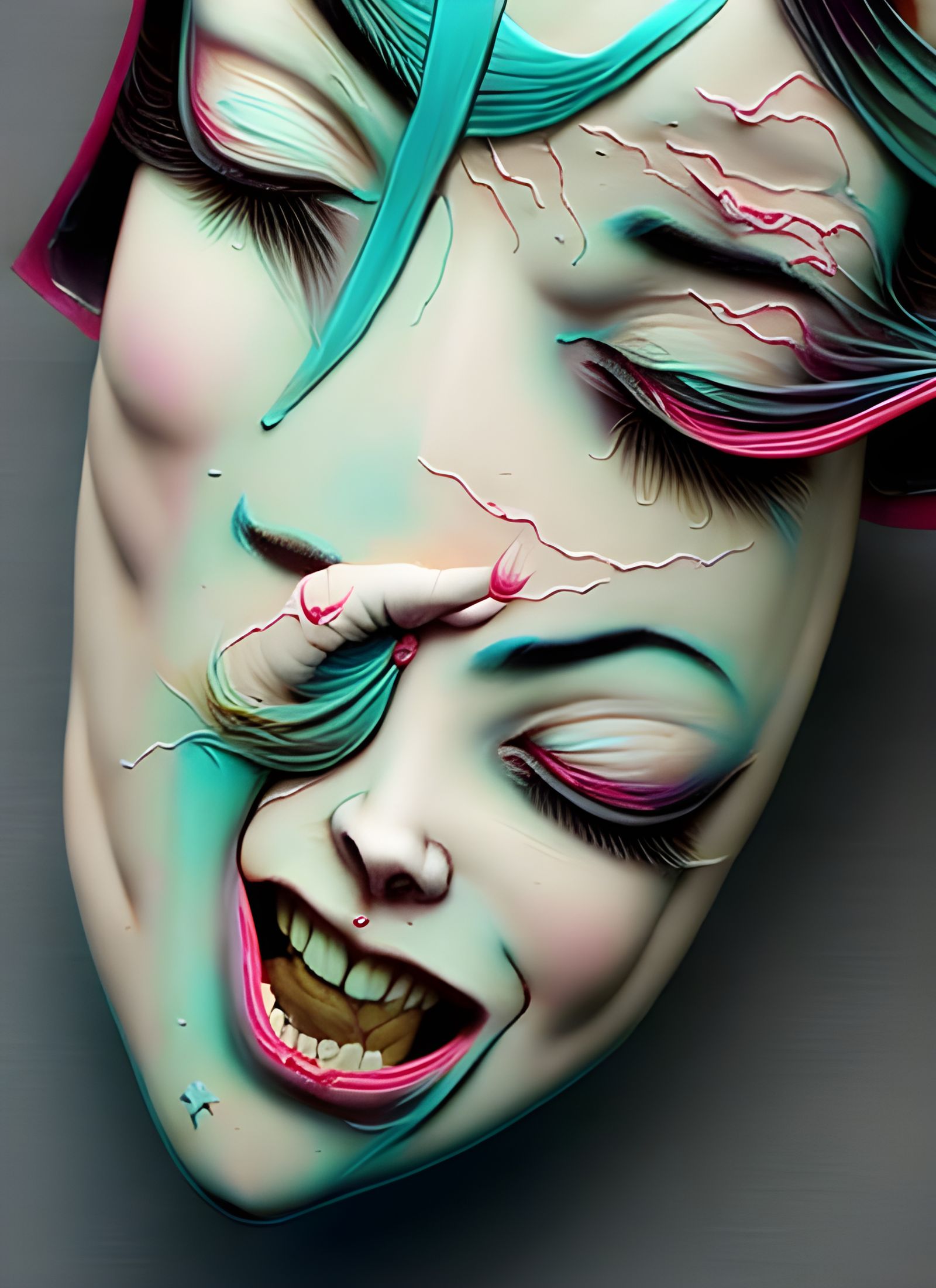 Dreamlike Digital Art Inspired by Sculpting