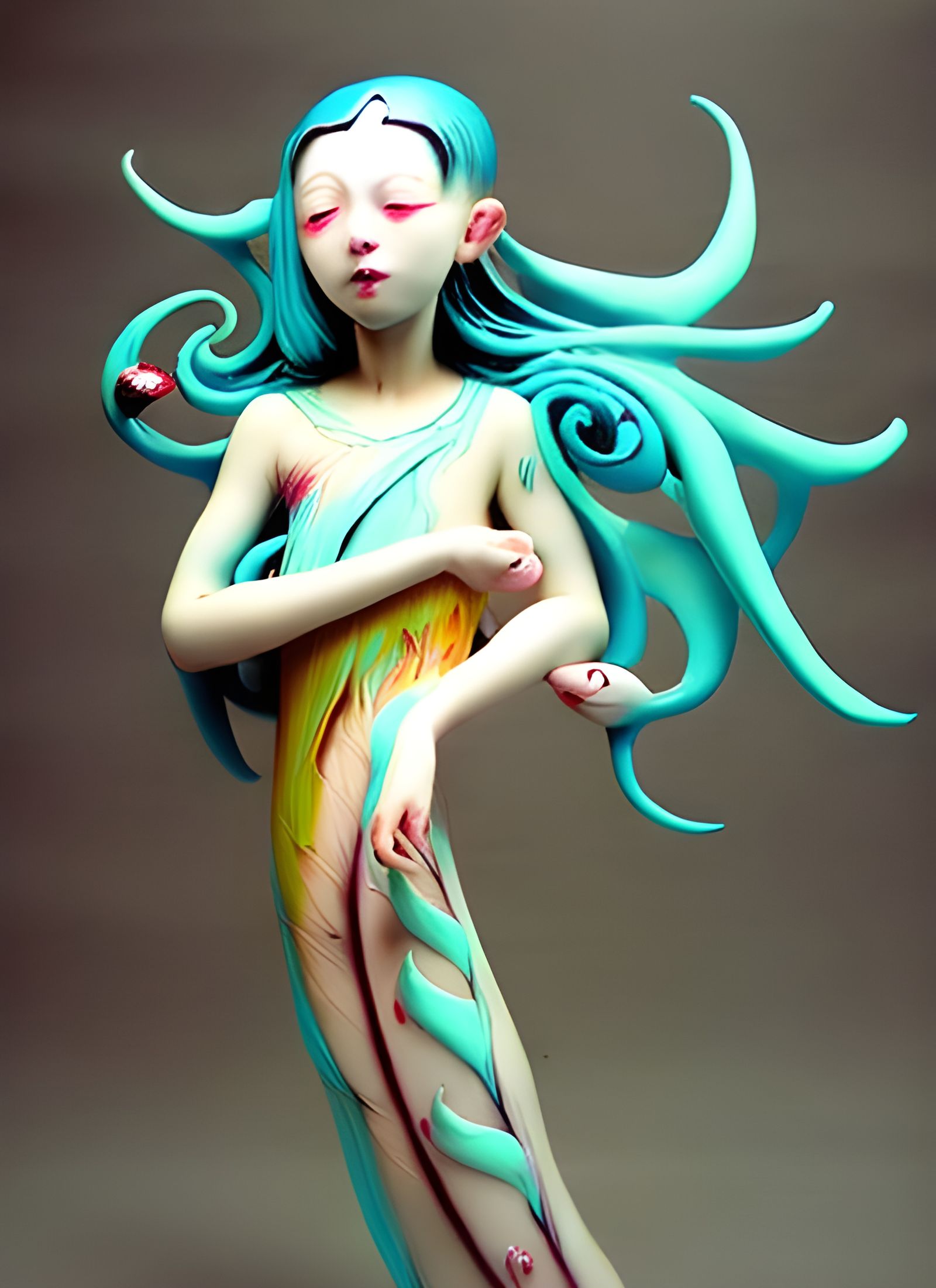 Surreal Fluid Sculpture by Johnson Tsang