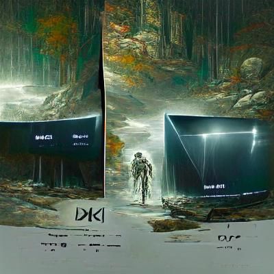 Duality of Man: 8K Resolution Concept Art