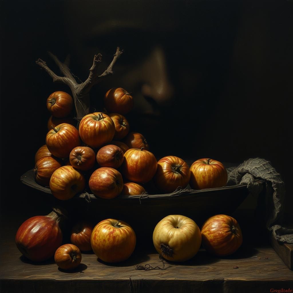 Un viso nell'oscurità