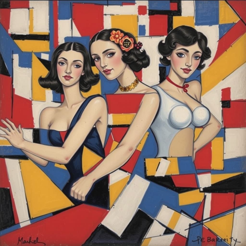 ~Mondrian’s MashPinUps