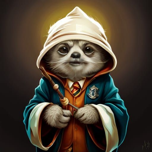 Sloth Wizard: Fantasycore Art Inspired by Borderlands