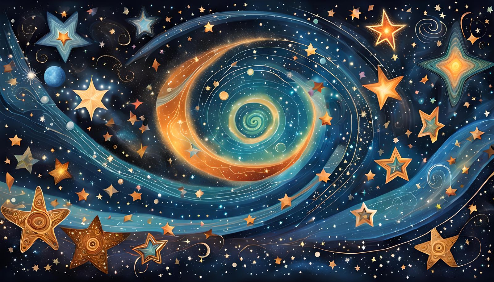 Dreamy Cosmic Songlines and Star Clusters