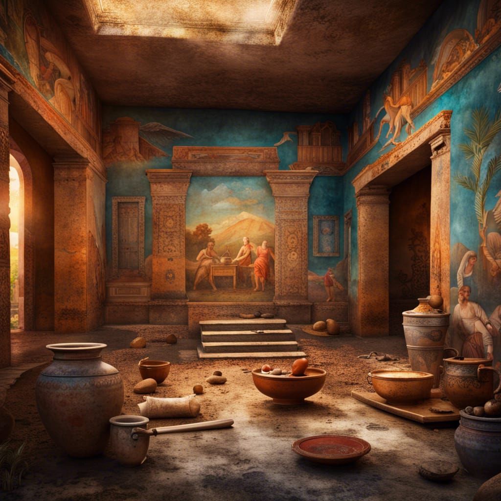 Pompeii Excavation Reveals Ancient Roman House