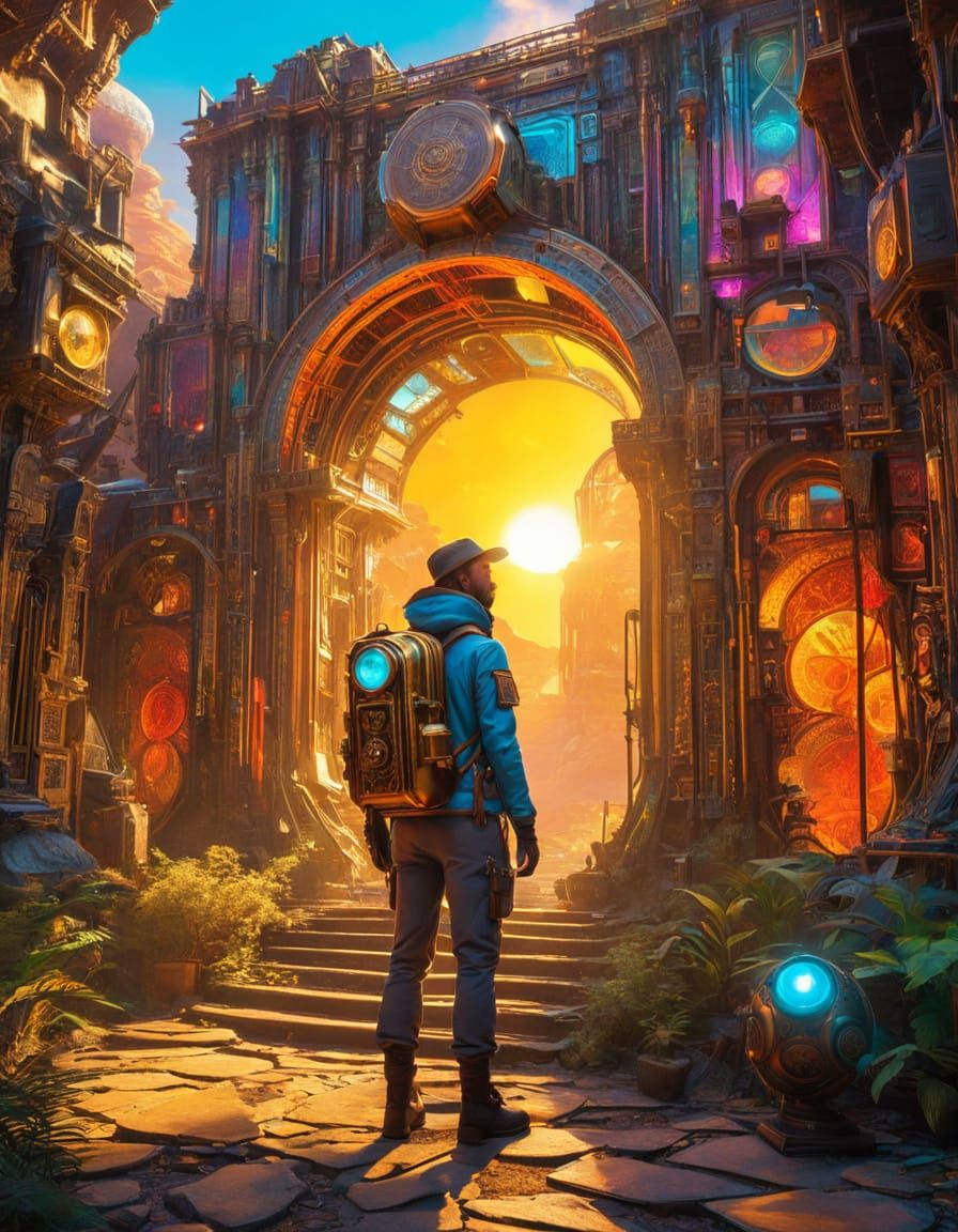 bold explorer, uncovering lost places, ancient artifacts