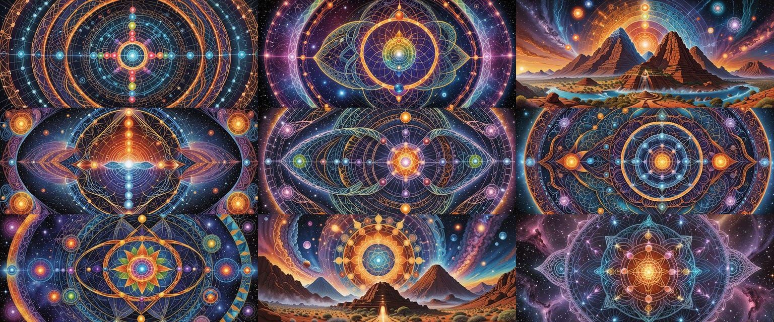Sacred Geometry in a Quantum Realm