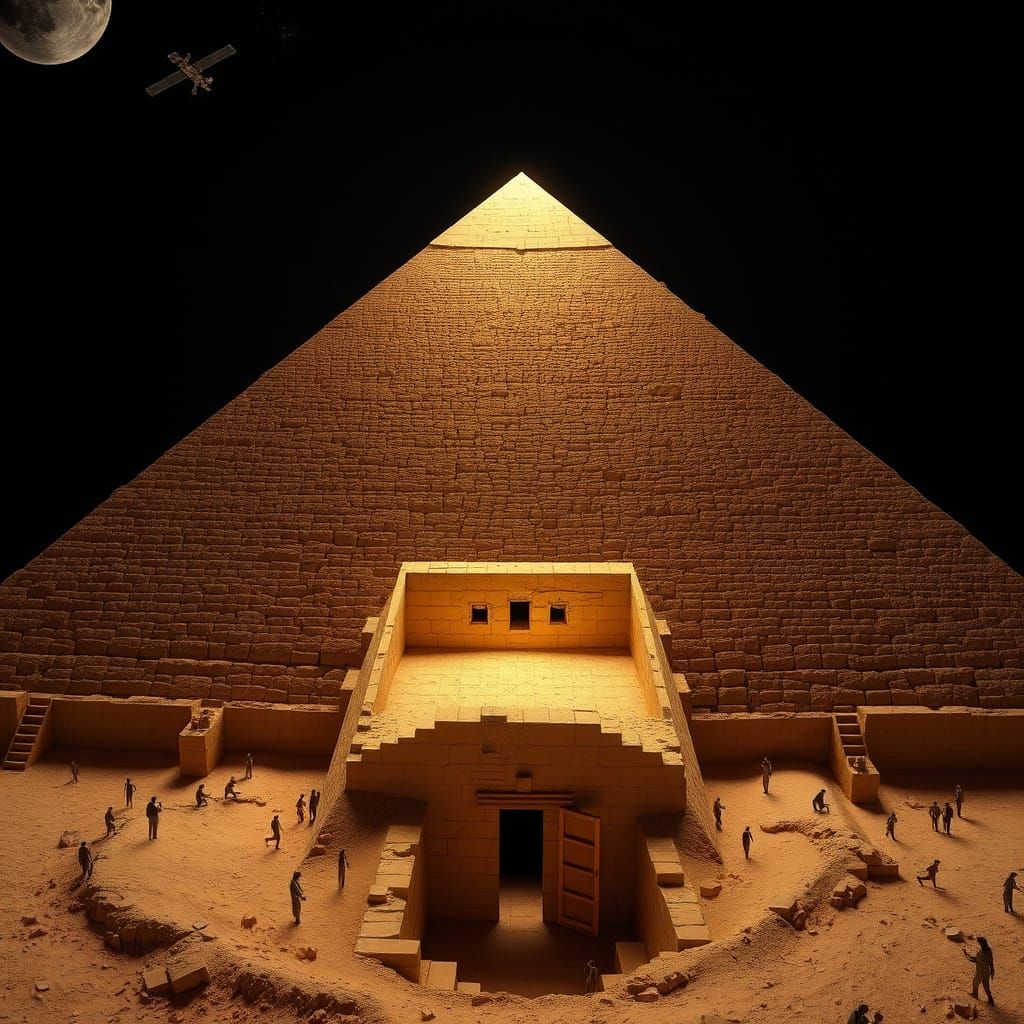 Ancient Vast City Unveiled Beneath the Pyramids of Giza in E...