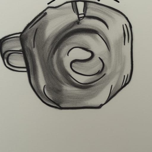 Abstract Image Generated From Negative Prompt